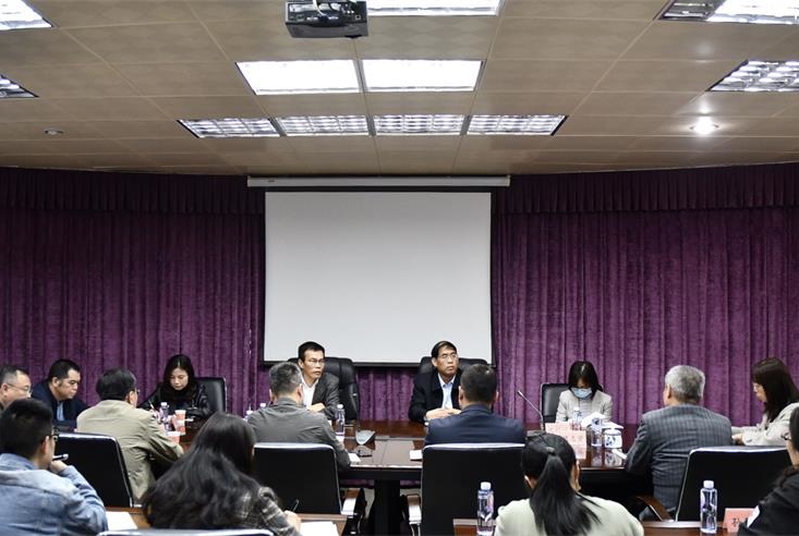 海峡出版发行集团党委委员、纪委书记、监察专员孙强到印务集团开展制度建设及执行情况专题调研